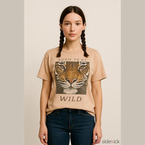 World Issue Vintage 1996 Tiger T-shirt Size -Medium